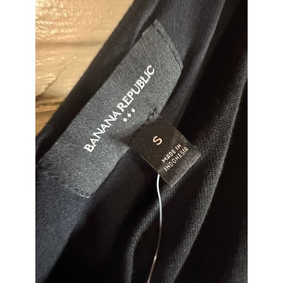 Banana Republic Factory TENCEL™ KNEE-LENGTH DRESS small NWT little black  dress - Picture 10 of 11